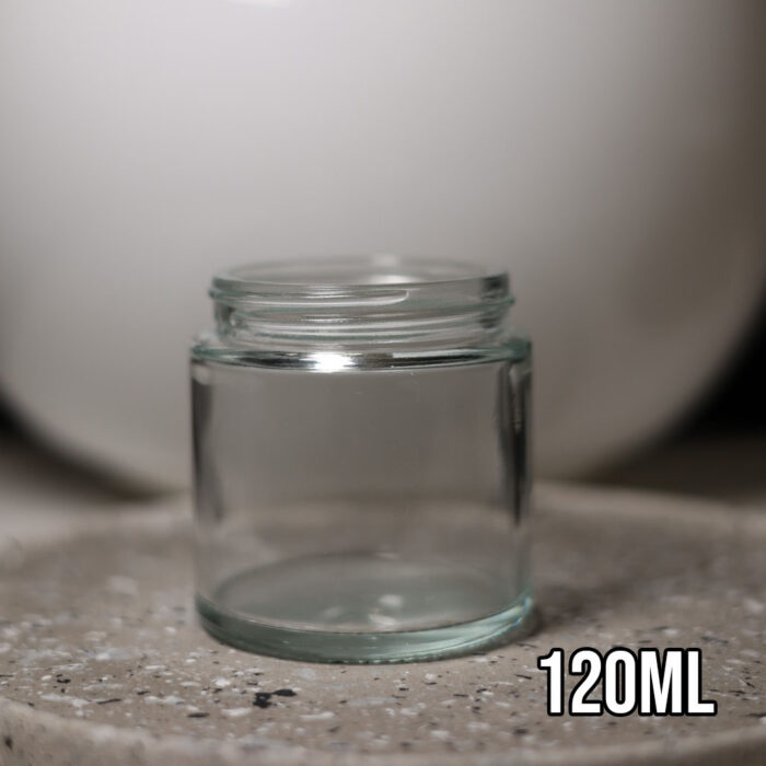 Słoik 120 ml Centrownik do przyklejania knotów