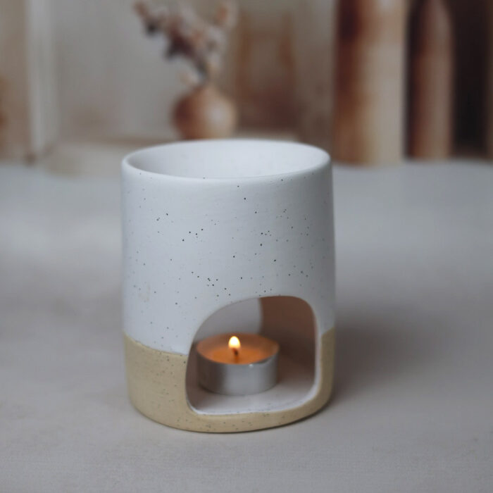 Kominek Zapachowy white&beige