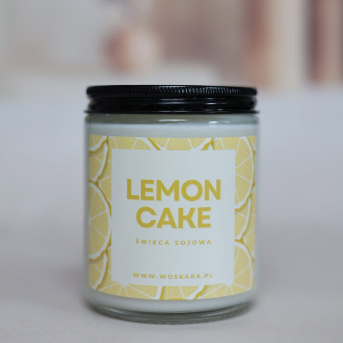 Świeca Sojowa Lemon Cake