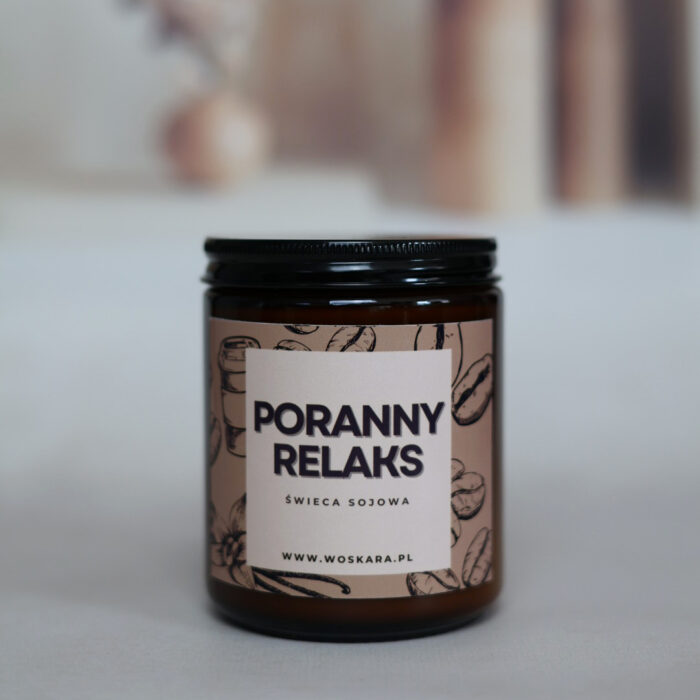 Świeca Sojowa Poranny Relaks
