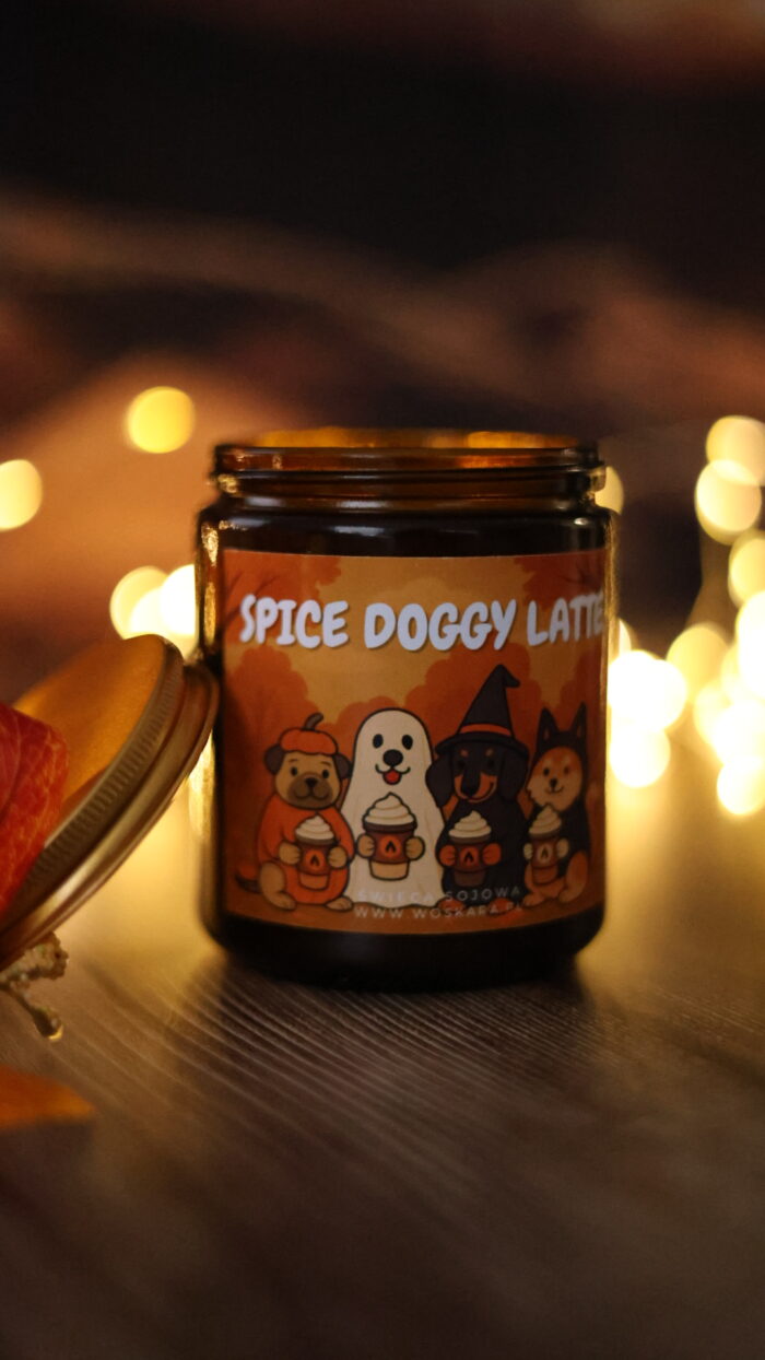 Świeca Sojowa SPICE DOGGY LATTE