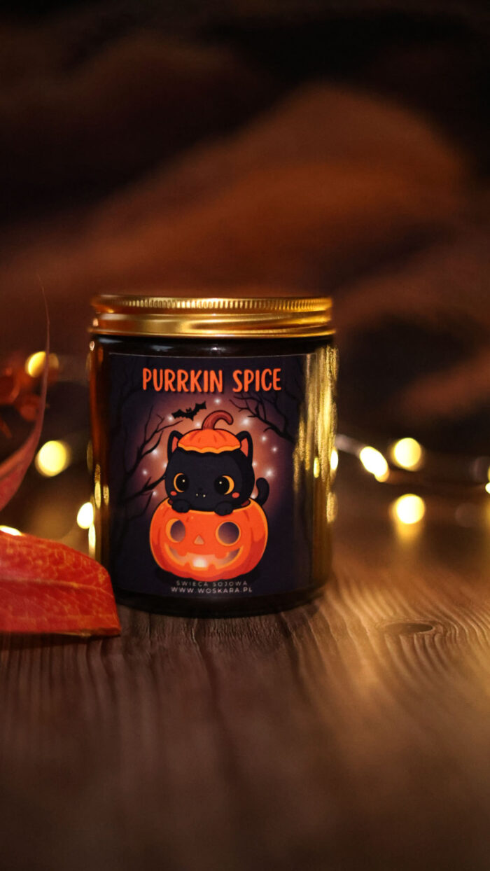 Świeca Sojowa PURRKIN SPICE - obrazek 2