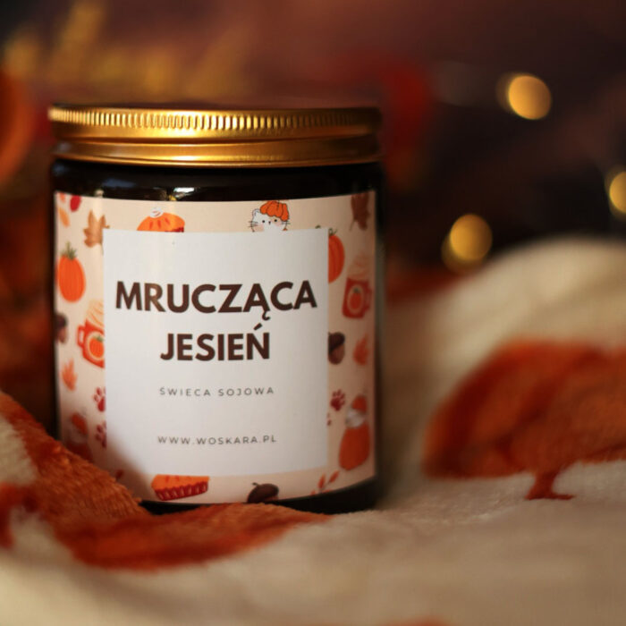 Świeca Sojowa MRUCZĄCA JESIEŃ