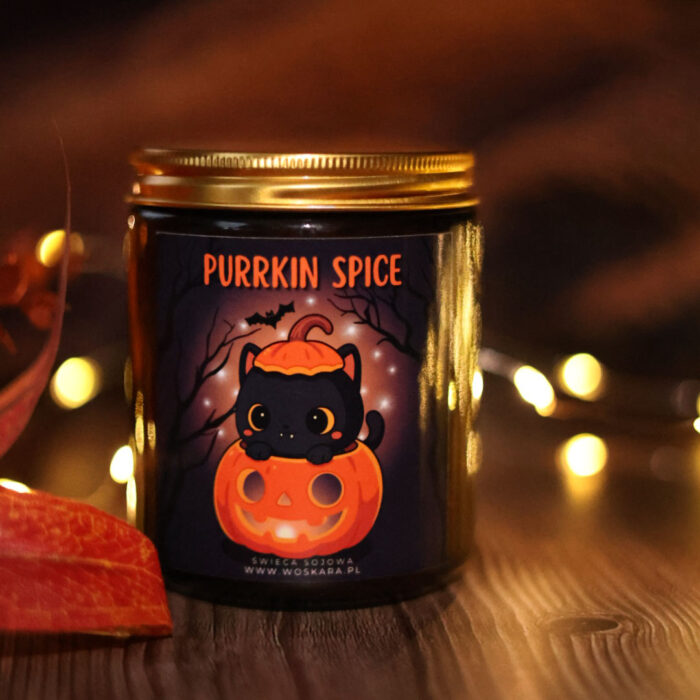 Świeca Sojowa PURRKIN SPICE