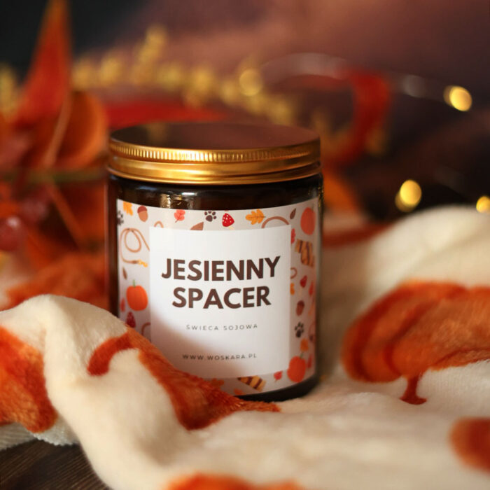 Świeca Sojowa JESIENNY SPACER