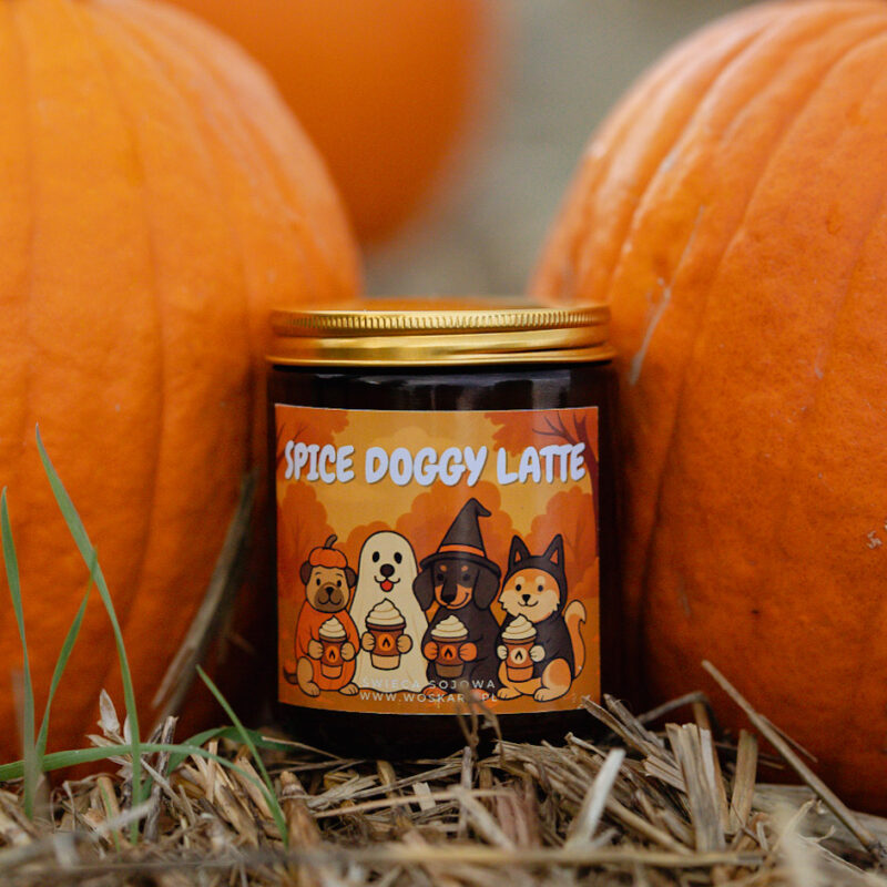 Świeca Sojowa SPICE DOGGY LATTE