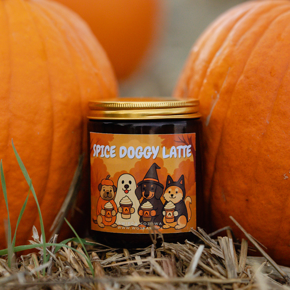 Świeca Sojowa SPICE DOGGY LATTE
