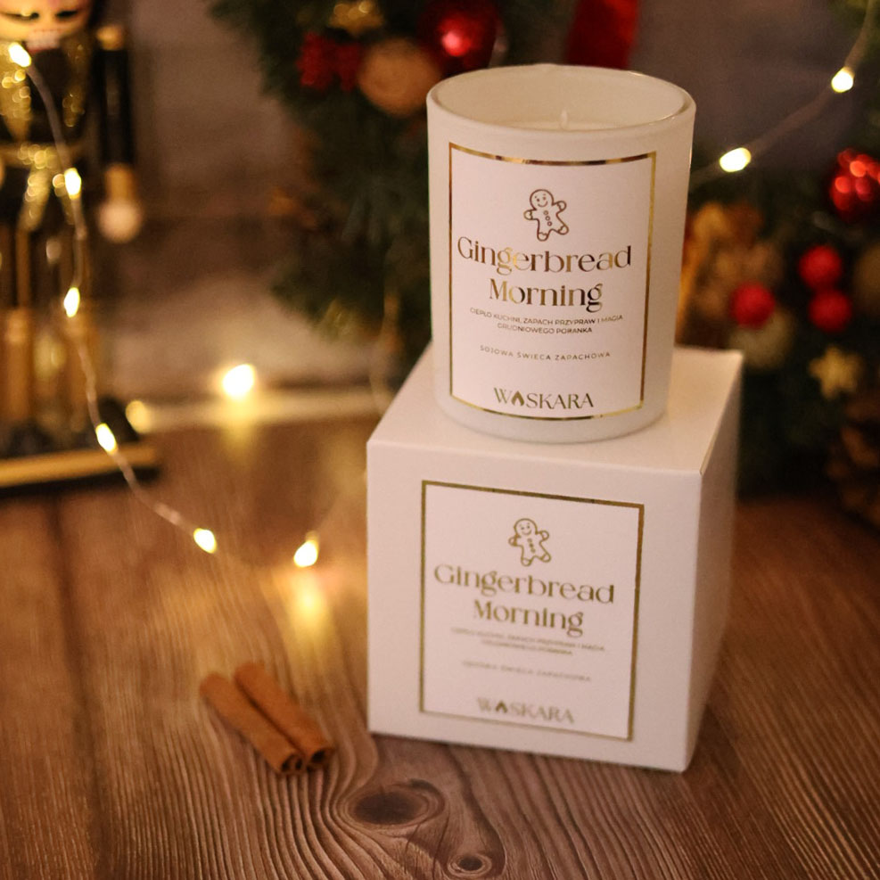 Świeca Sojowa Gingerbread Morning M - obrazek 2