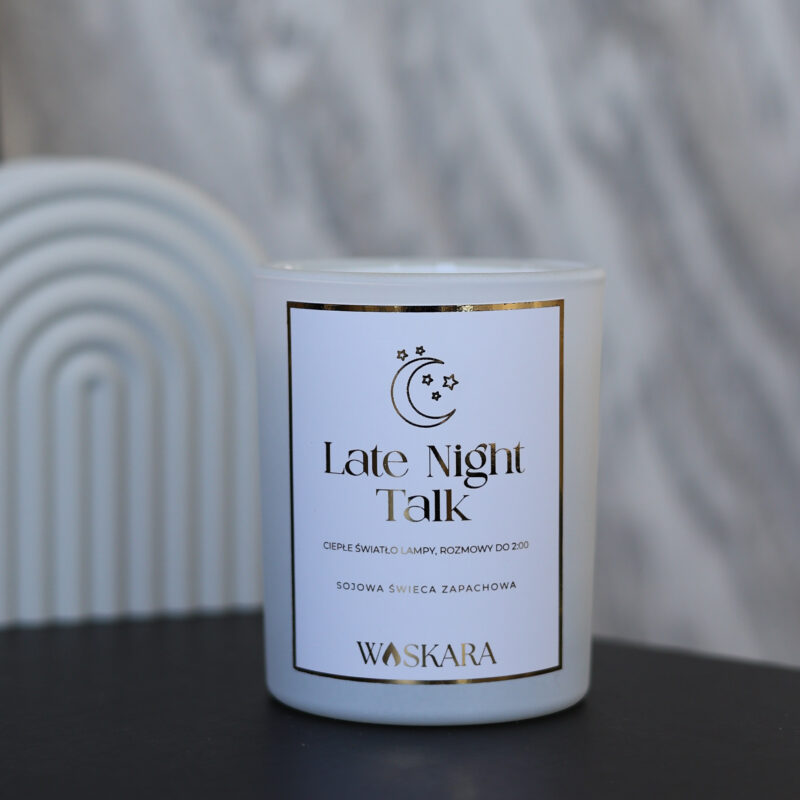 Świeca Sojowa Late Night Talk  M