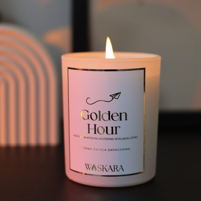 Świeca Sojowa Golden Hour M
