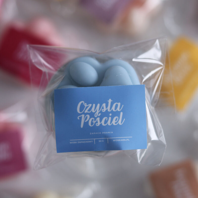 Wosk Zapachowy Łapka - Czysta Pościel