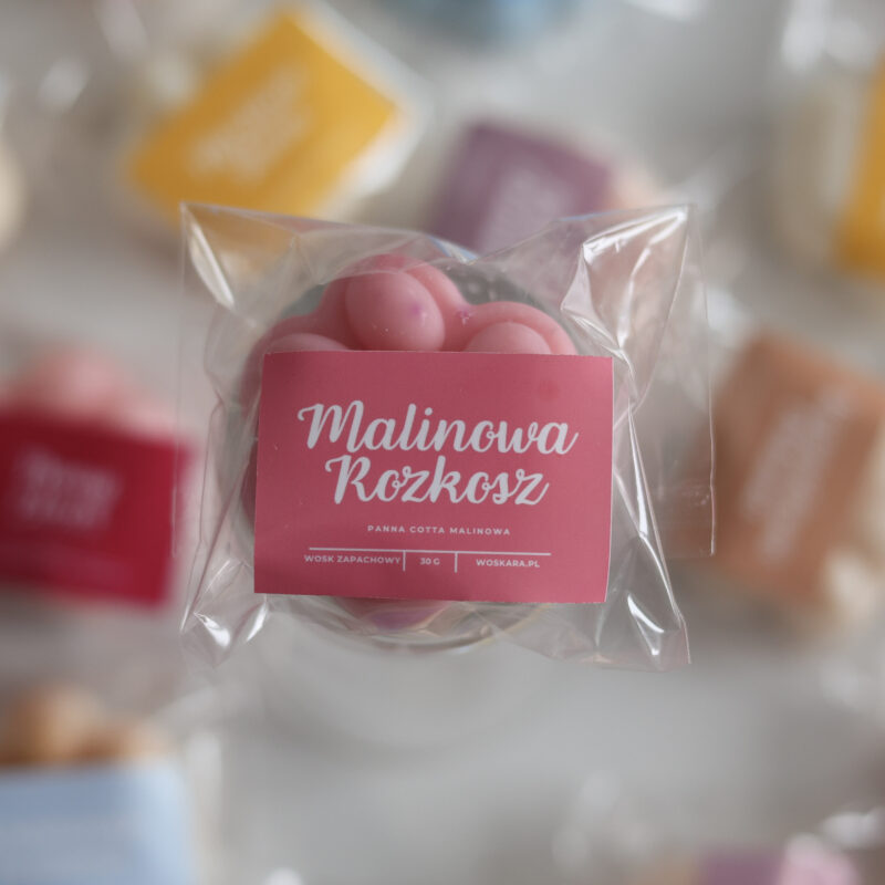 Wosk Zapachowy Łapka - Malinowa Rozkosz