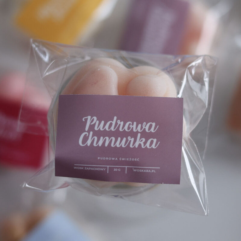 Wosk Zapachowy Łapka - Pudrowa Chmurka