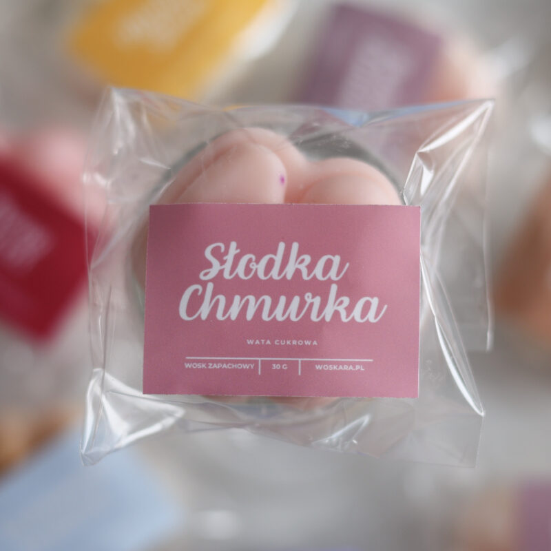 Wosk Zapachowy Łapka - Słodka Chmurka