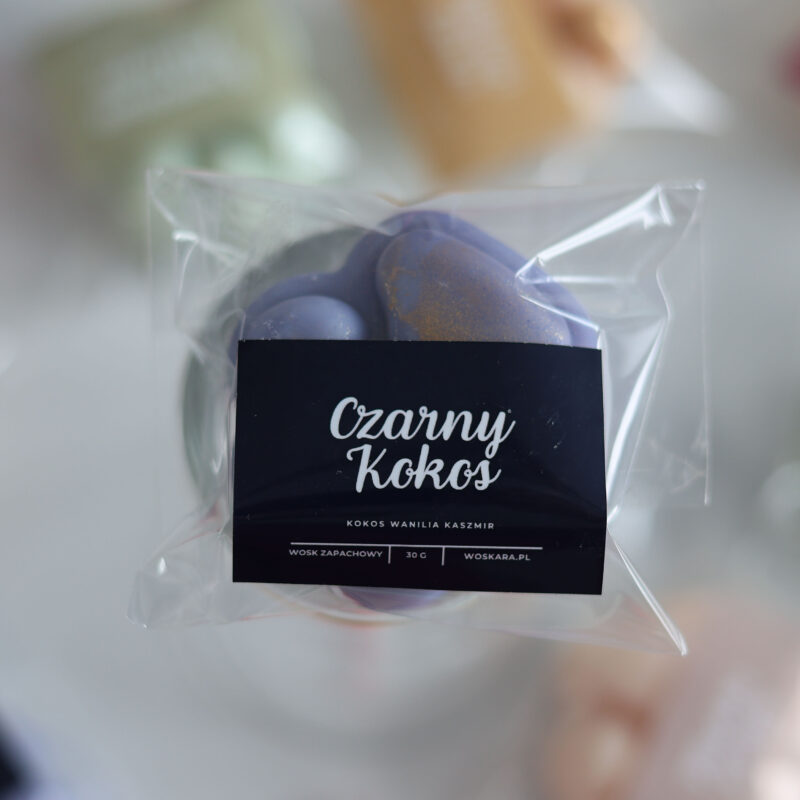 Wosk Zapachowy Łapka - Czarny Kokos