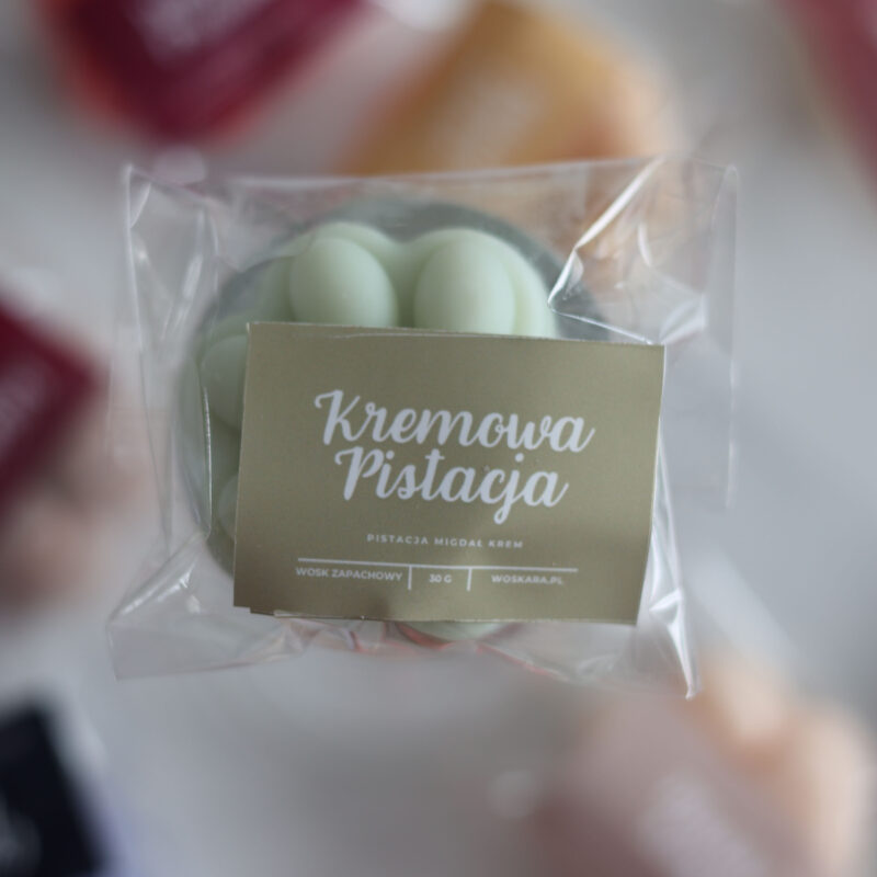 Wosk Zapachowy Łapka - Kremowa Pistacja