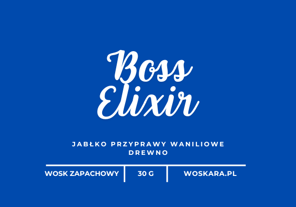 Wosk Zapachowy Łapka - BOSS Elixir