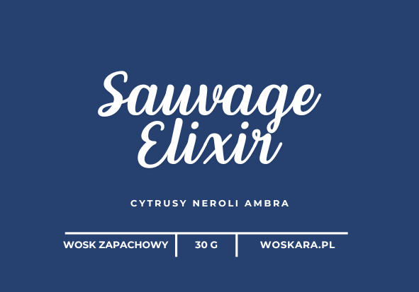 Wosk Zapachowy Łapka - Sauvage Elixir