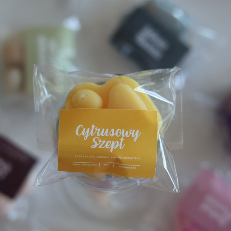 Wosk Zapachowy Łapka - Cytrusowy Szept