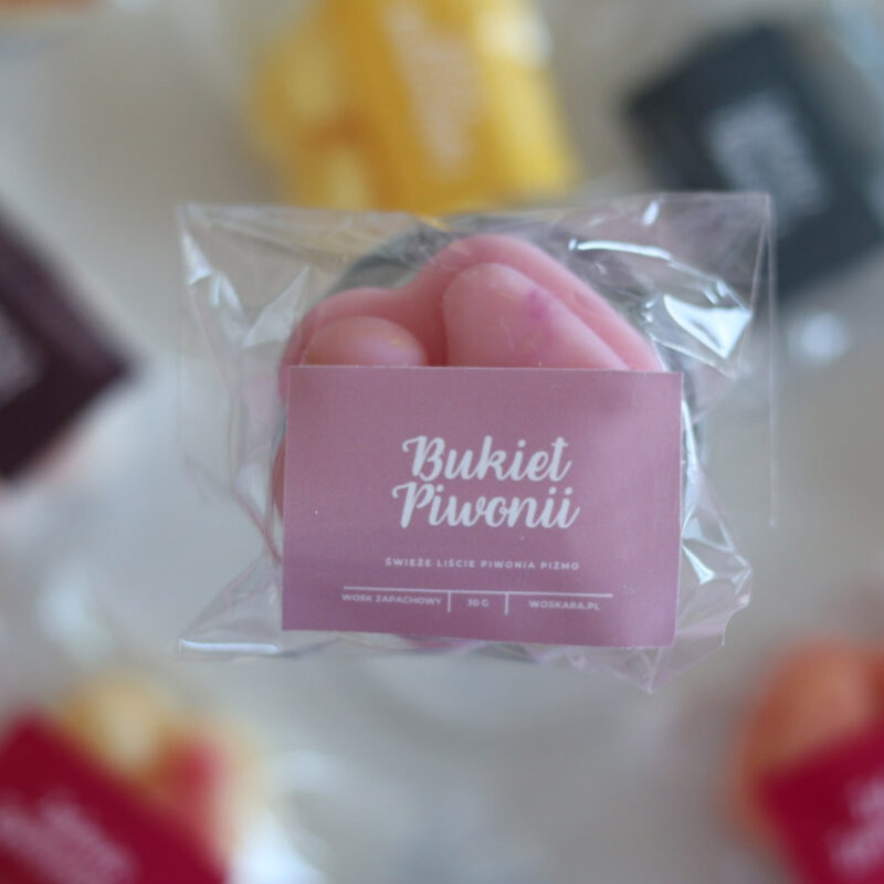 Wosk Zapachowy Łapka - Bukiet Piwonii