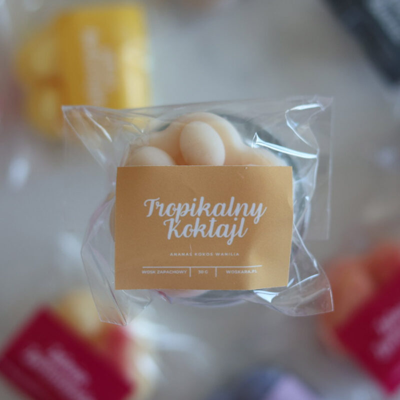 Wosk Zapachowy Łapka - Tropikalny Koktajl