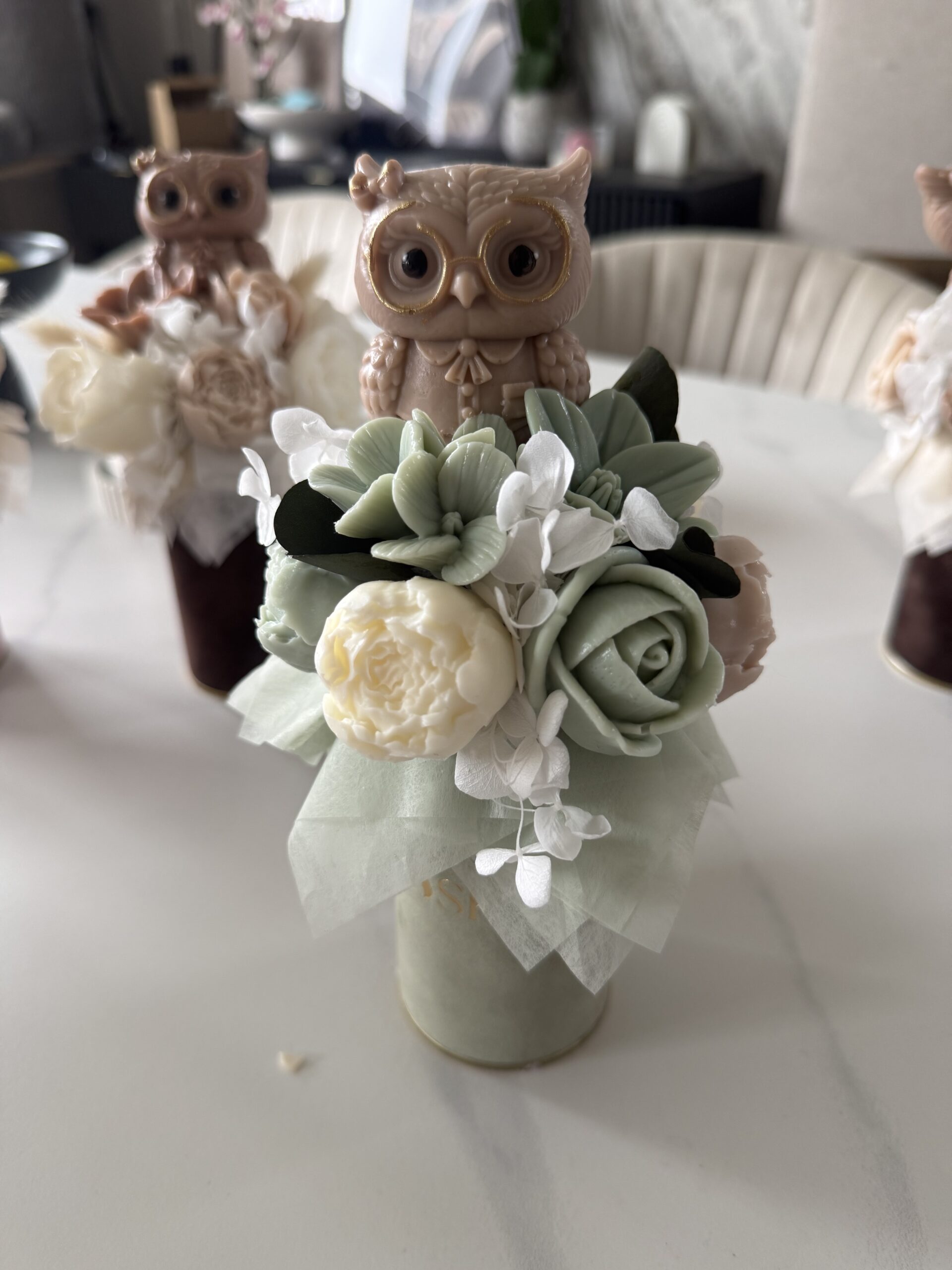 FLOWERBOX SOWA XS SAGE