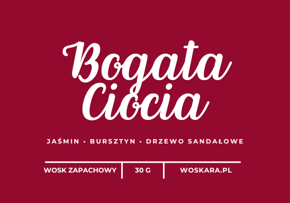Wosk Zapachowy Bogata Ciocia