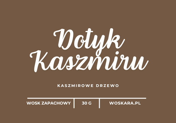 Wosk Zapachowy Dotyk Kaszmiru
