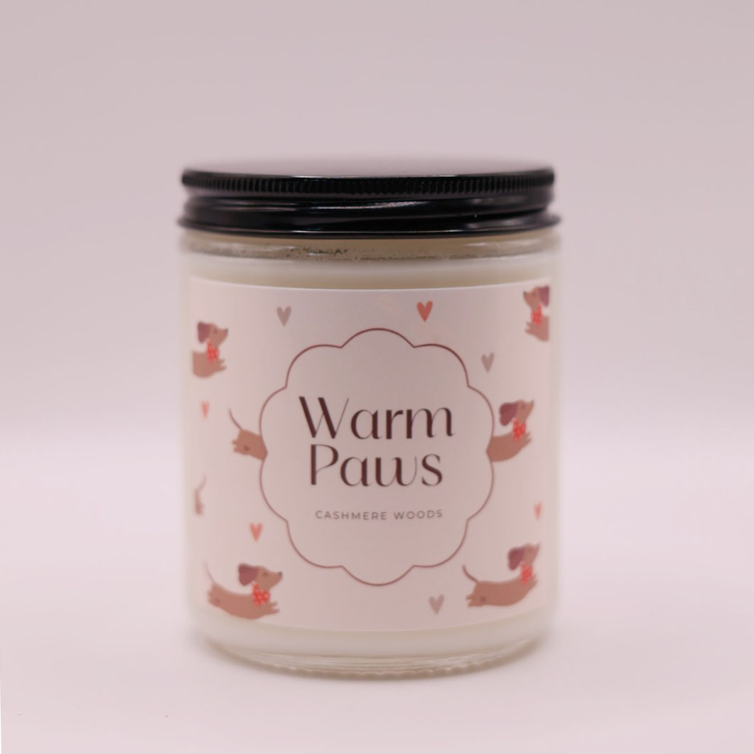 Świeca Sojowa Warm Paws